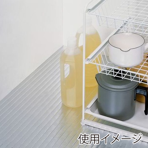 東和産業 AMX 敷きズレしにくい防虫流し台シート アルミ 1個（ご注文単位5個）【直送品】