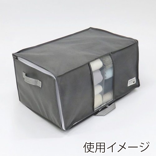 東和産業 出し入れ簡単がばっと収納袋2 M 1個（ご注文単位5個）【直送品】