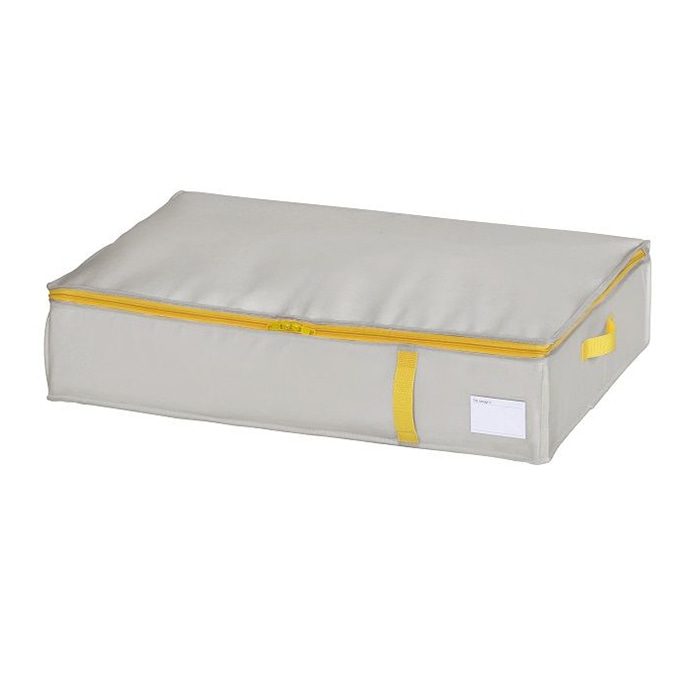 東和産業 収納袋 コンパクト優収納アルファ すきま用 グレー 1個（ご注文単位24個）【直送品】