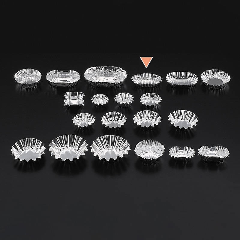 東洋アルミエコープロダクツ ホイルケース　厚手 500枚　小判　D S7701　1本（ご注文単位27本）【直送品】