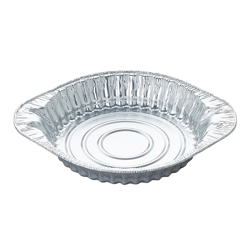 東洋アルミエコープロダクツ アルミ容器 丸浅鍋 20cm ホルモン鍋 A8461F 1000枚/袋(ご注文単位1袋)【直送品】