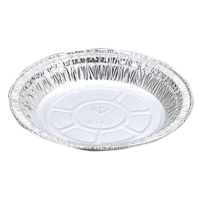 東洋アルミエコープロダクツ アルミ容器　丸型　14cm　パイ皿  2140　100枚/袋（ご注文単位10袋）【直送品】