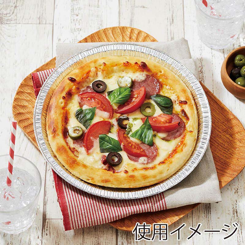 東洋アルミエコープロダクツ アルミ容器 丸型 23cm パイ皿 2230 100枚/袋(ご注文単位5袋)【直送品】