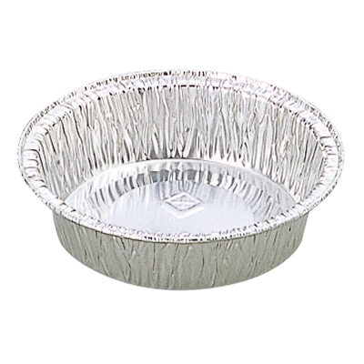 東洋アルミエコープロダクツ アルミ容器　丸型　10cm　ミニグラタン  4104　2000枚/袋（ご注文単位1袋）【直送品】
