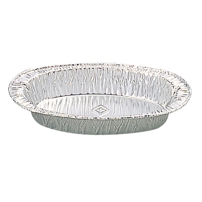 東洋アルミエコープロダクツ アルミ容器 楕円型 15cm グラタン 6154 2000枚/袋(ご注文単位1袋)【直送品】