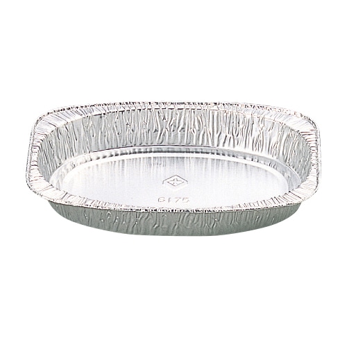東洋アルミエコープロダクツ アルミ容器 楕円型 17cm グラタン 6175YN 1000枚/袋(ご注文単位1袋)【直送品】