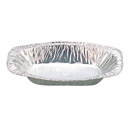 東洋アルミエコープロダクツ アルミ容器 楕円型 18cm グラタン 6183-9 1000枚/袋(ご注文単位1袋)【直送品】