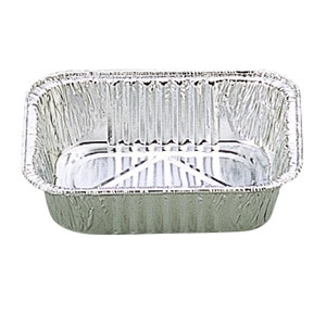 東洋アルミエコープロダクツ アルミ容器 角型 フルカール 10cm 6101EX 3000枚/袋(ご注文単位1袋)【直送品】