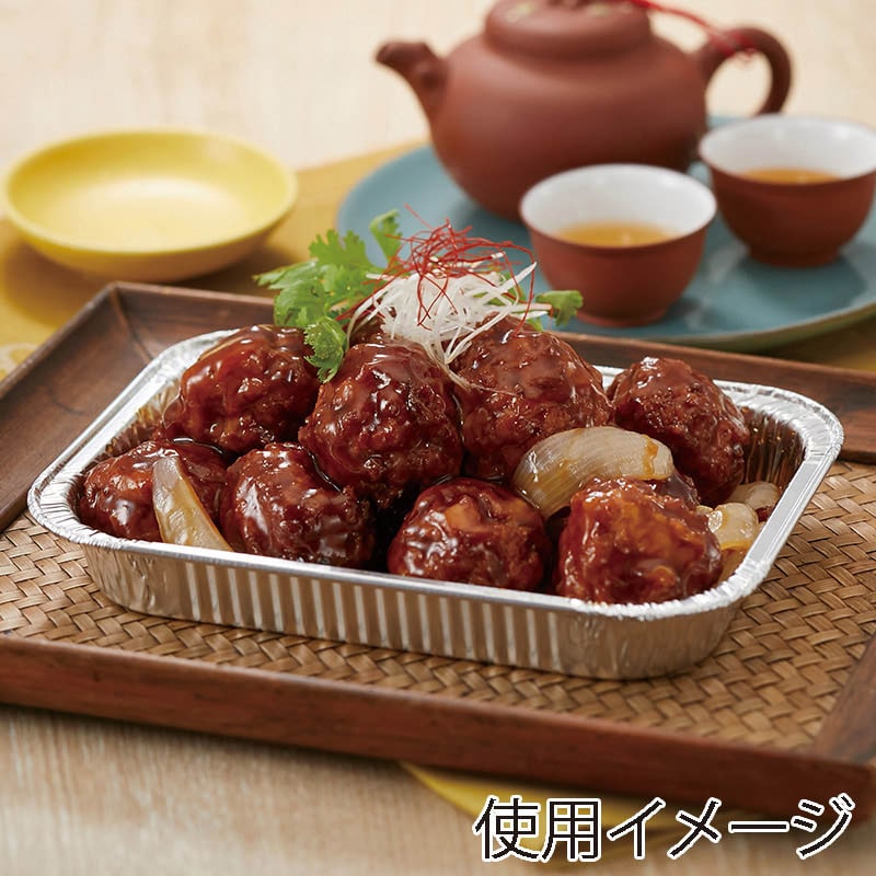 東洋アルミエコープロダクツ アルミ容器 角型 フルカール 16cm 深 A6167C 100枚/袋(ご注文単位10袋)【直送品】