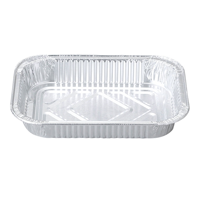 東洋アルミエコープロダクツ アルミ容器 角型 フルカール 17cm 深 A6177C 125枚/袋(ご注文単位8袋)【直送品】