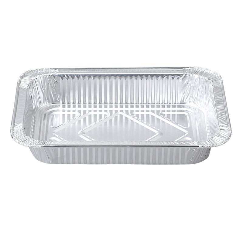 東洋アルミエコープロダクツ アルミ容器 角型 フルカール 19cm 深 A6191F 125枚/袋(ご注文単位8袋)【直送品】