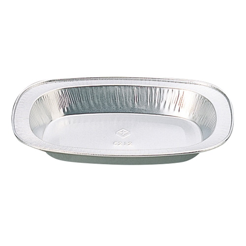 東洋アルミエコープロダクツ アルミ容器 角型 しわ無し 21cm グラタン型 6212Y1 100枚/袋(ご注文単位10袋)【直送品】