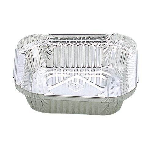 東洋アルミエコープロダクツ アルミ容器 角型 11cm 浅 7111 2000枚/袋(ご注文単位1袋)【直送品】