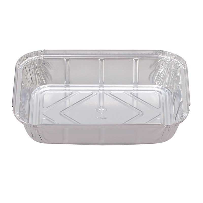 東洋アルミエコープロダクツ アルミ容器 角型 22cm 深 A7220A 500枚/袋(ご注文単位1袋)【直送品】