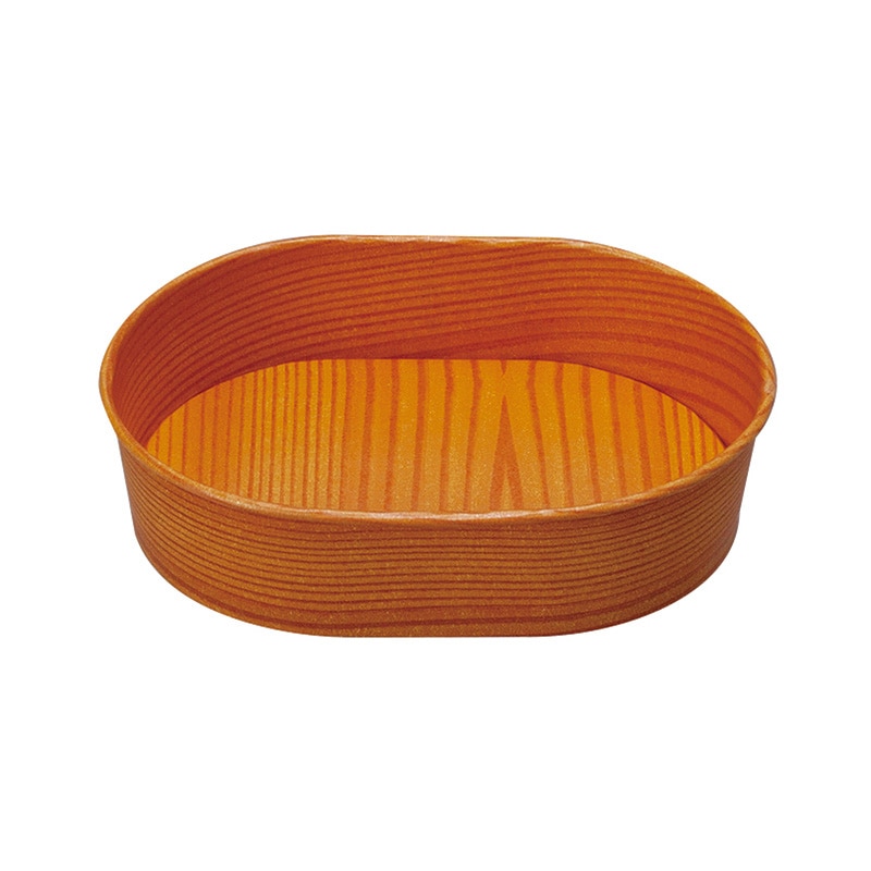 東洋アルミエコープロダクツ 紙容器 耐熱性紙コップ 楕円型 16×12 わっぱ K9161C2 100枚/袋(ご注文単位6袋)【直送品】