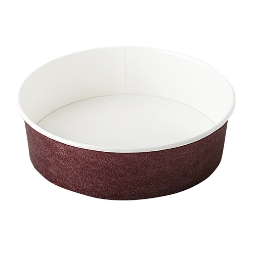 東洋アルミエコープロダクツ 紙容器 耐熱性紙コップ 丸型 158φ ブラウン K8152B 10枚/袋(ご注文単位60袋)【直送品】