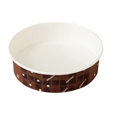 東洋アルミエコープロダクツ 紙容器 耐熱性紙コップ 丸型 150φ ブラウン K8151B1 100枚/袋(ご注文単位8袋)【直送品】