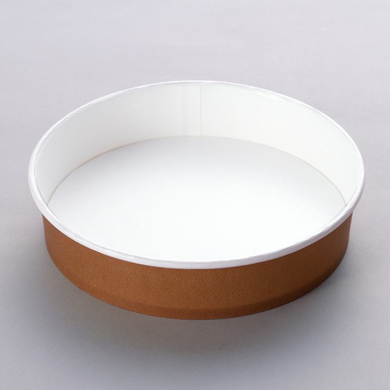 東洋アルミエコープロダクツ 紙容器 耐熱性紙コップ 丸型 180φ ブラウン K8181A 50枚/袋(ご注文単位9袋)【直送品】