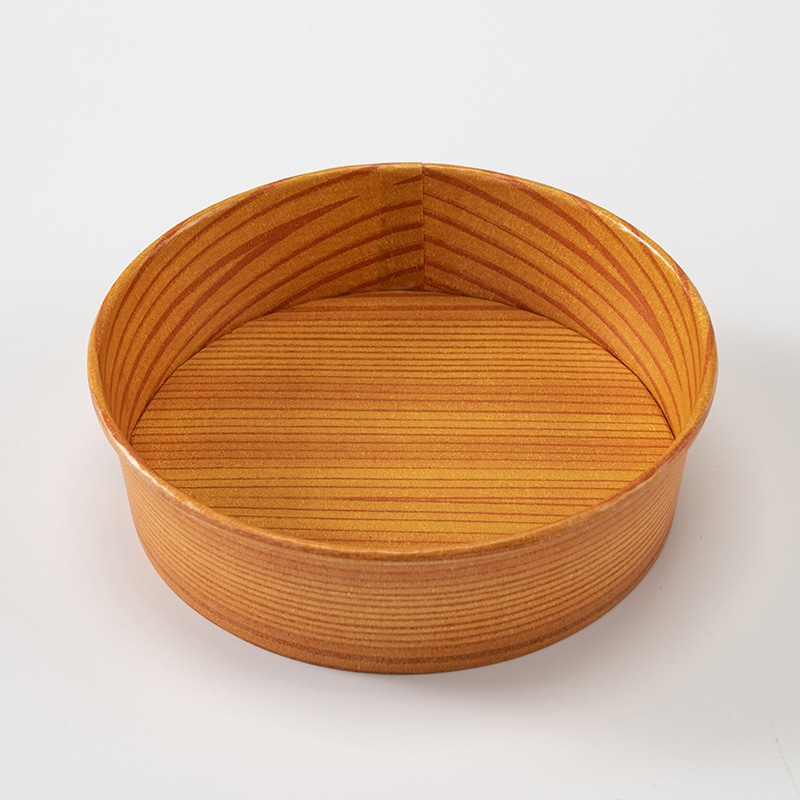 東洋アルミエコープロダクツ 紙容器 耐熱性紙コップ 丸型 158φ わっぱ K8152G 100枚/袋(ご注文単位6袋)【直送品】