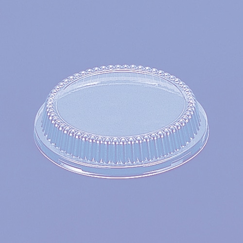 東洋アルミエコープロダクツ アルミ容器 丸型 OPSドーム蓋 14cm 4141用 PM4141 100枚/袋(ご注文単位10袋)【直送品】