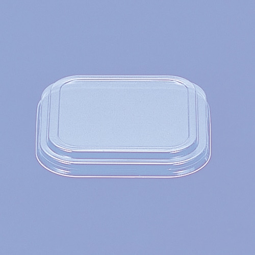 東洋アルミエコープロダクツ アルミ容器 角型 OPSドーム蓋 10cm 6100用 PM6100 100枚/袋(ご注文単位20袋)【直送品】