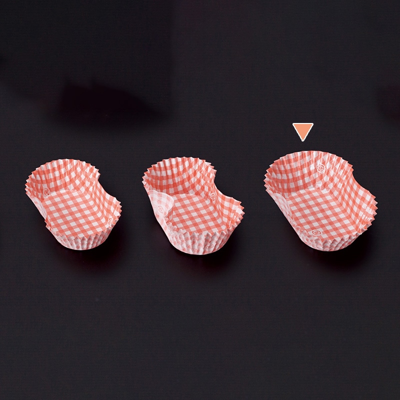 東洋アルミエコープロダクツ 紙ケース 500枚 チェック 赤 小判 10号 SB046 1本(ご注文単位40本)【直送品】