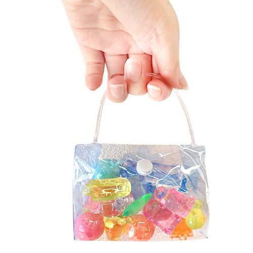 ジュエルアイス PVCバック 2色アソート TKWJI70585 50枚/袋(ご注文単位1袋)【直送品】