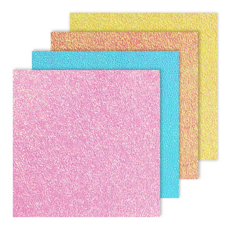 トーヨー オーロラおりがみ シルキー 15cm 8枚入 007014 1袋(ご注文単位10袋)【直送品】