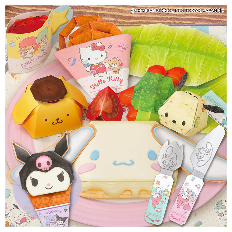 トーヨー おりがみキッチン　サンリオ パンケーキプレート 033501 1袋（ご注文単位10袋）【直送品】