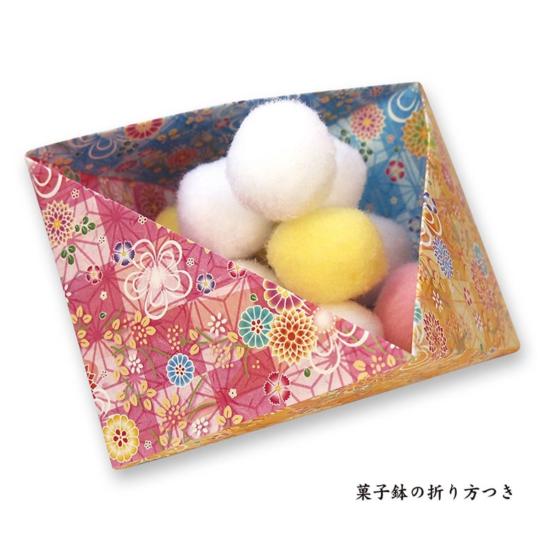 トーヨー 友禅千代紙　花かれん 15.0cm　32枚入 010028 1袋（ご注文単位10袋）【直送品】