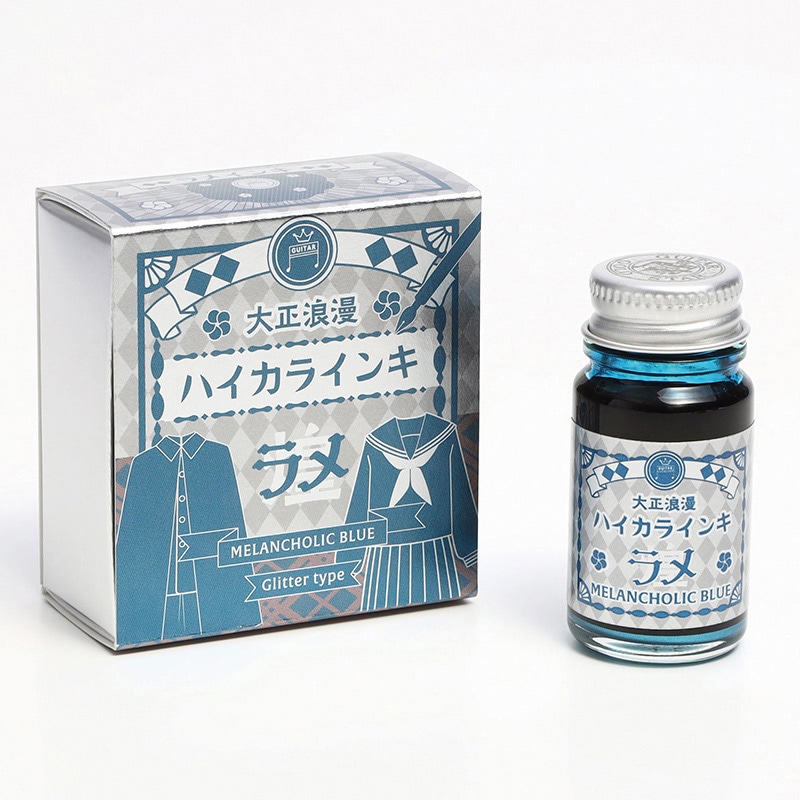 寺西化学工業 ギター 大正浪漫 ハイカラインキ ラメ メランコリックブルー TRHGL-12ML-T61 1個（ご注文単位1個）【直送品】
