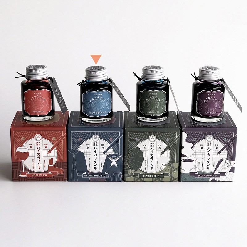 寺西化学工業 ギター 大正浪漫 ハイカラインキ メランコリックブルー TRH-40ML-T61 1個（ご注文単位1個）【直送品】