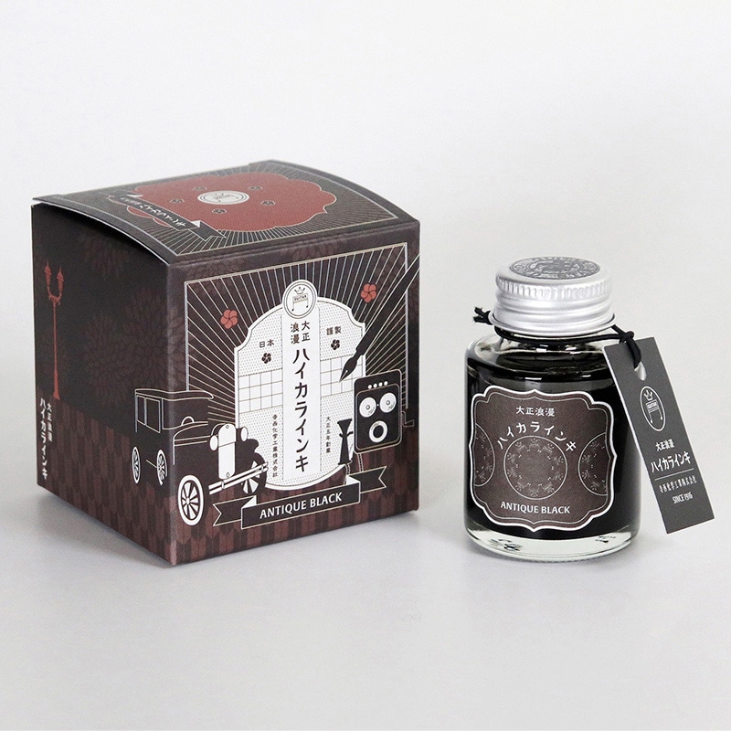 寺西化学工業 ギター 大正浪漫 ハイカラインキ アンティークブラック TRH-40ML-T64 1個(ご注文単位1個)【直送品】