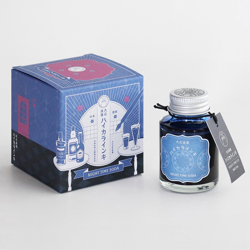 寺西化学工業 ギター 大正浪漫 ハイカラインキ ナイトタイムソーダ TRH-40ML-T72 1個（ご注文単位1個）【直送品】