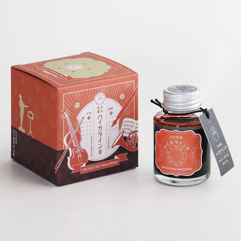 寺西化学工業 ギター 大正浪漫 ハイカラインキ オーケストラタンジェリン TRH-40ML-T75 1個（ご注文単位1個）【直送品】