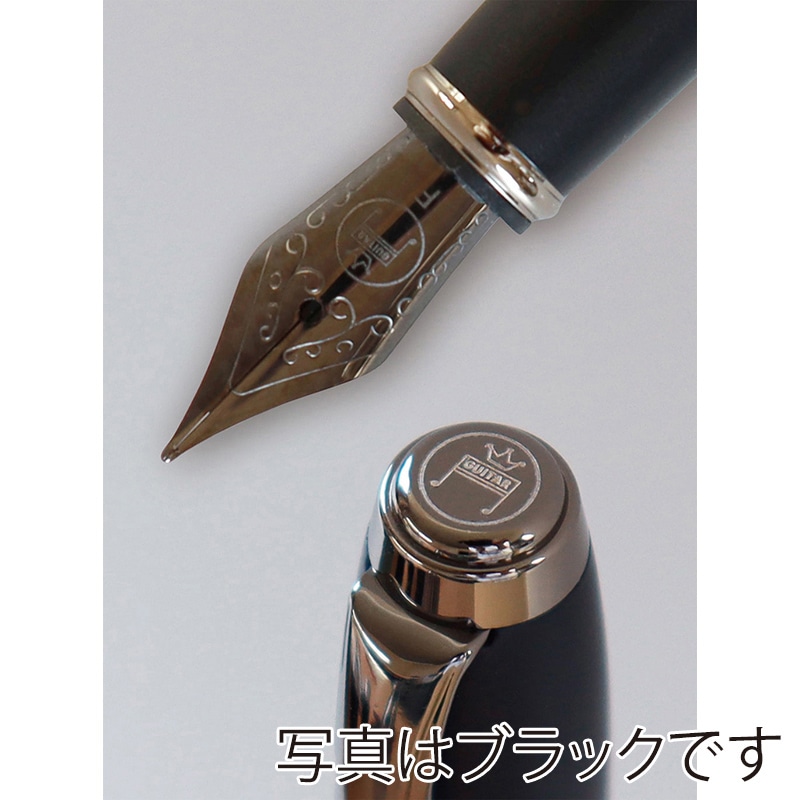 寺西化学工業 ギター 万年筆 レッド GFPN-RD-F 1本（ご注文単位1本）【直送品】