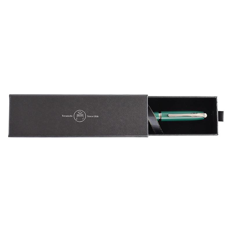 寺西化学工業 ギター 万年筆 グリーン GFPN-GR-F 1本（ご注文単位1本）【直送品】