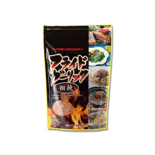 テーオー食品 フライドガーリック荒挽き 200g 常温 1個※軽(ご注文単位1個)※注文上限数12まで【直送品】