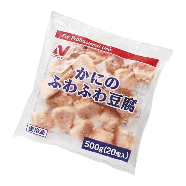 ニチレイフーズ かにのふわふわ豆腐 500g 冷凍 1パック※軽(ご注文単位1パック)※注文上限数12まで【直送品】