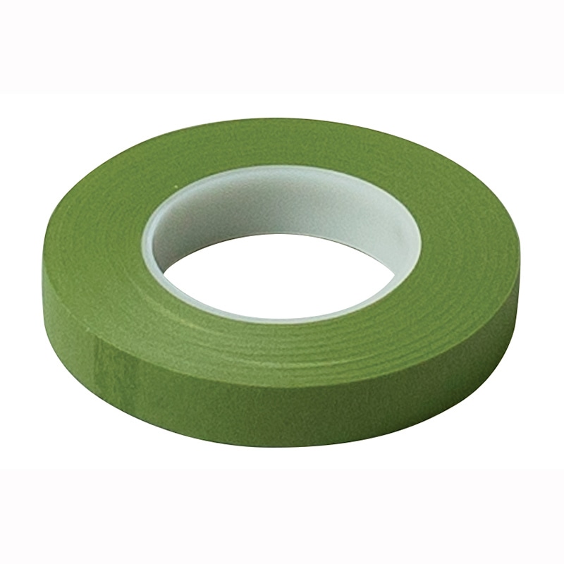 日本デキシー フラワーテープ 幅12.5mm×27m巻 ライトグリーン 1巻