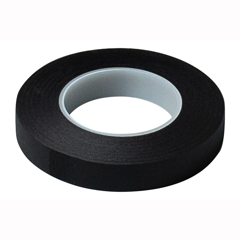 日本デキシー フラワーテープ 幅12.5mm×27m巻 ブラック 1巻