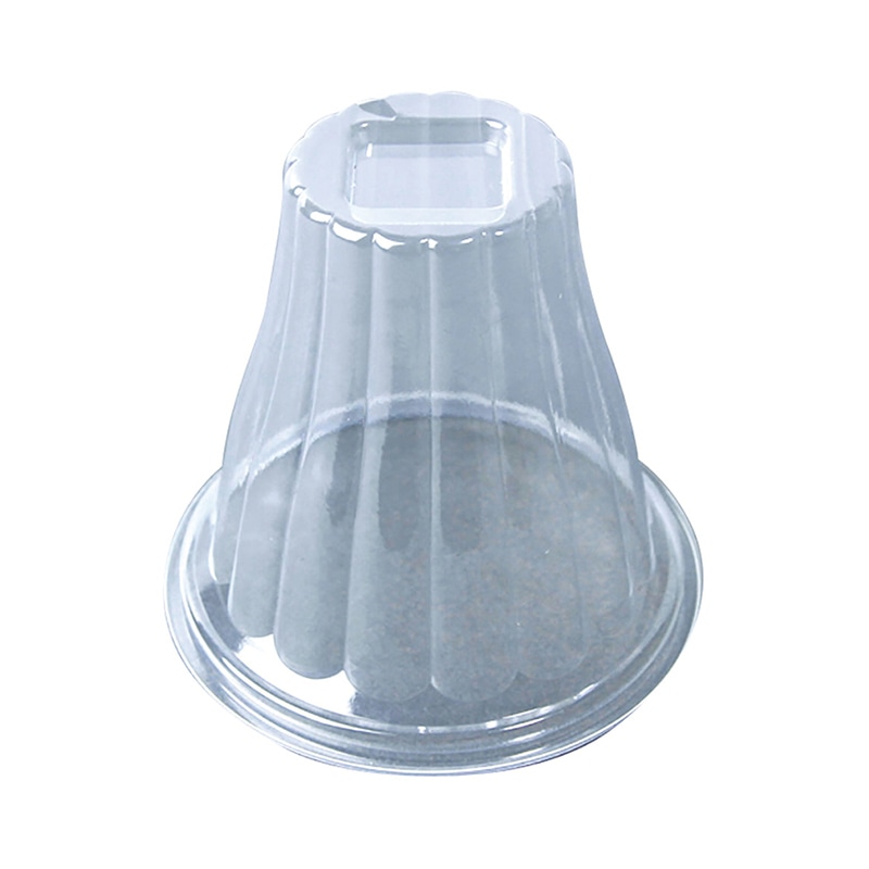 日本デキシー やきとり容器用透明フタ 100mmφ GLDH16YT 50個/袋（ご注文単位20袋）【直送品】