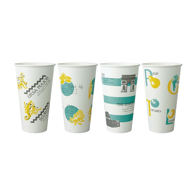 日本デキシー 紙コップ　ストレート　コールド用 12オンス　346ml GCCVP2SL 70個/袋（ご注文単位30袋）【直送品】