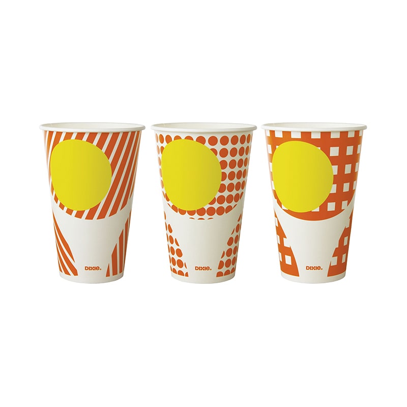 日本デキシー 紙コップ　フリング　コールド用 12オンス　356ml GCCPS2FG 100個/箱（ご注文単位20箱）【直送品】