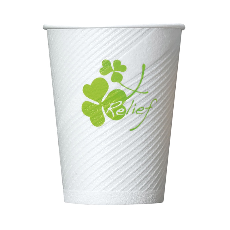 日本デキシー レリーフカップ クローバー 9オンス GDPR09CV 50個/袋(ご注文単位20袋)【直送品】