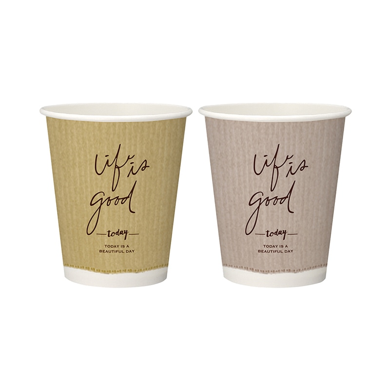 日本デキシー 断熱カップ クラフトテイスト 11オンス 336ml GDNP11CF 40個/束(ご注文単位20束)【直送品】