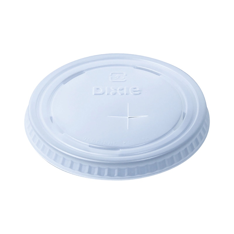 日本デキシー プラスチックカップ用　半透明フタ 12オンス　81mmφ GLDC12HR 100個/箱（ご注文単位20箱）【直送品】