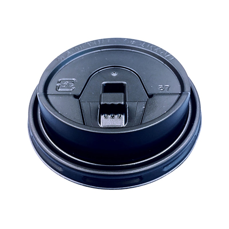 日本デキシー 断熱カップ用 ステイオンタブリッド 黒 85mmφ GLDH11BD 50個/袋(ご注文単位20袋)【直送品】