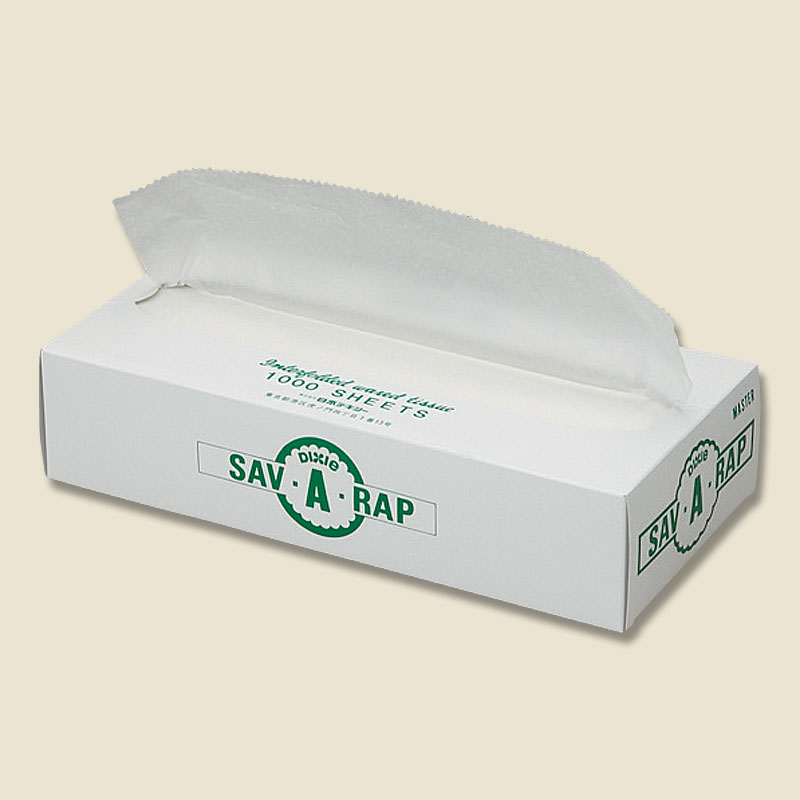 日本デキシー ワックスペーパー 306×273mm スノーホワイト 1000枚/袋