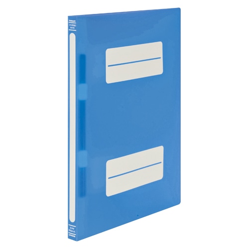 フF-PP80-BC フラットファイルPPA4SブルーC 1冊 (ご注文単位1冊)【直送品】